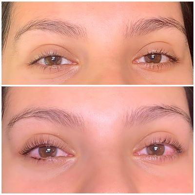 Keratin Lash Lift + Tint