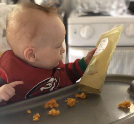 Egg cup Baby LED Weaning Bites