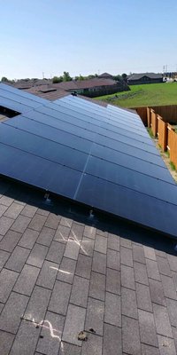 Beautiful Solar install! Nick Parmer in Jarrell