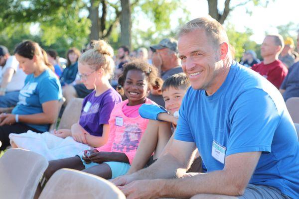 Family during the Holy Family Fest℠ at Catholic Familyland®