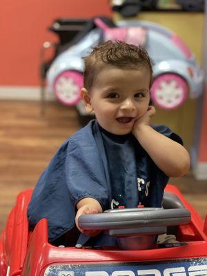 Baby's First Haircut!