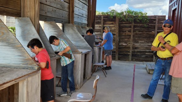 Fall picnic at Seguin Outdoor Learning Center