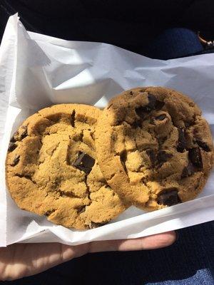 My cookies they forgot to pack in my to go bag