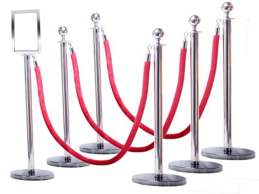 Decorative Rope Stanchion