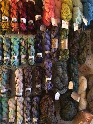 Yarn selection is amazing!