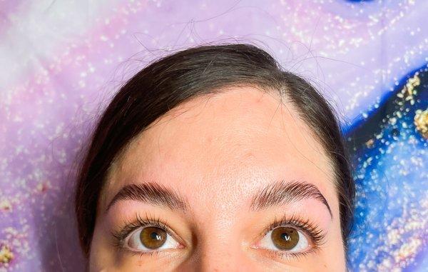 Brow lamination + Lash lift