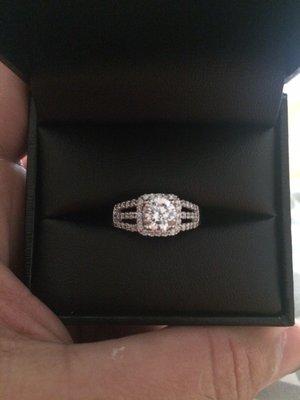 Everyone at Samuels helped my sweet fiancée pick this beautiful sparkler out.