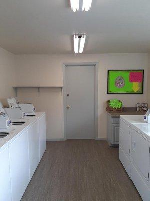 Onsite laundry room