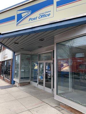 Post office on Ridge Avenue. Pictures were taken 3/23/22.