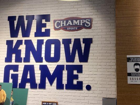 Champs Sports!!