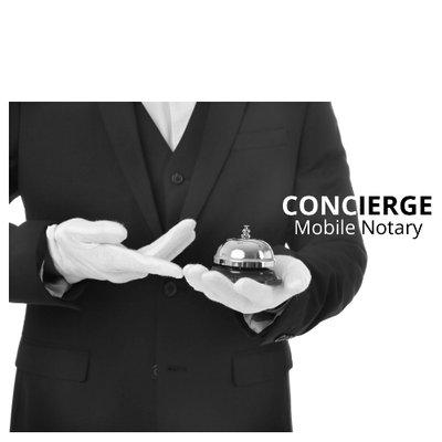 CONCIERGE Mobile Notary business logo