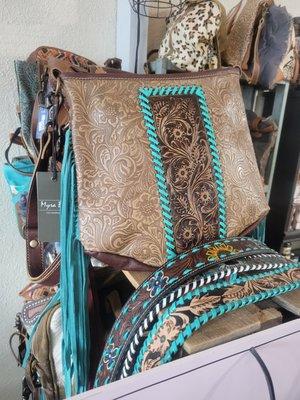 Myra leather purses