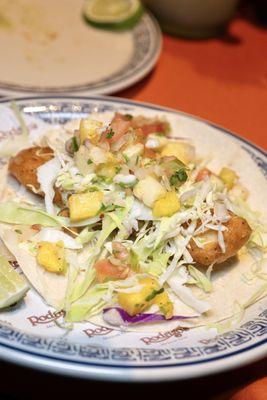 Baja Style Fish Taco.