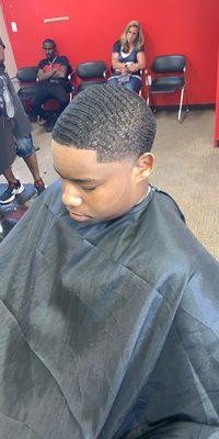 Wave length w taper