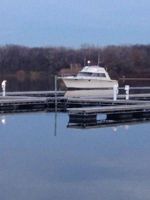 My boat is in good hands for the winter!