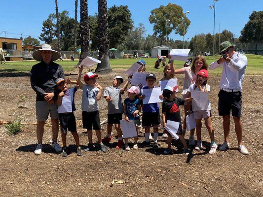 kids golf lessons and summer golf camp