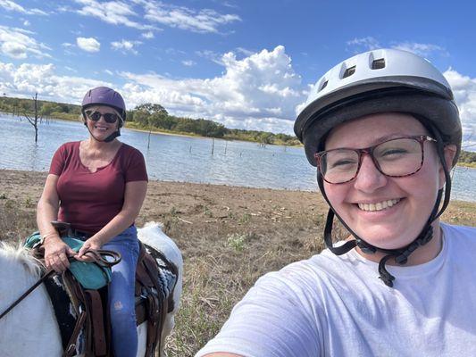 Trail ride at Lake Ray Roberts