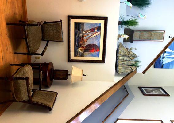 A GLIMPSE AT OUR LOBBY.