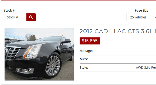 Here's a business that just doesn't care about selling cars- Didn't even have show the courtesy to call me back -I'll NEVER GO BACK