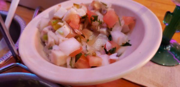 Ceviche style for my chips