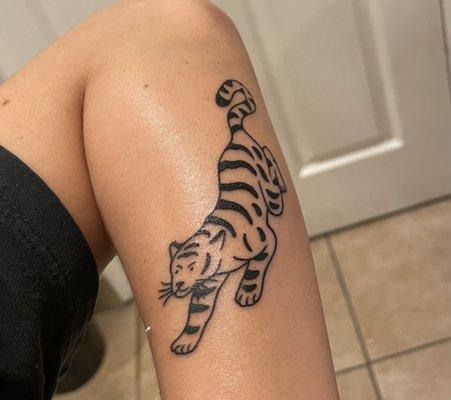 Tiger tattoo