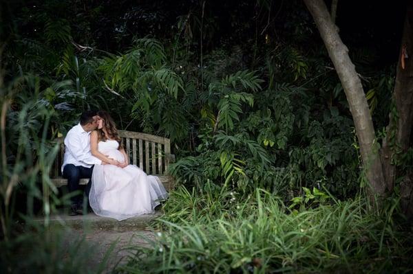 Maternity shoot at the LA Arboretum :)