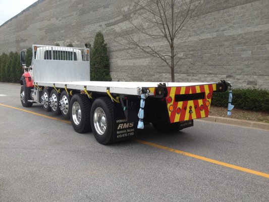 RMS Custom Fabricated Aluminum Flatbed with Piggyback Mounting Kit