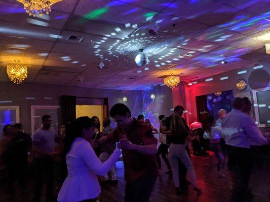 Friday night salsa dancing, lessons at 9pm, social 10pm-1am!