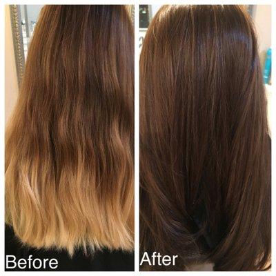 Color Correction - Let us help you achieve your NEW look!!!!