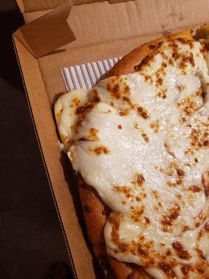 Extra x a ton of cheese, not requested.