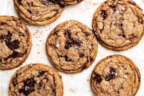 Choc Chunk Sea Salt Cookies