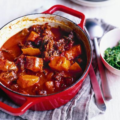 Succulent oxtails stewed to melt in your mouth goodness.