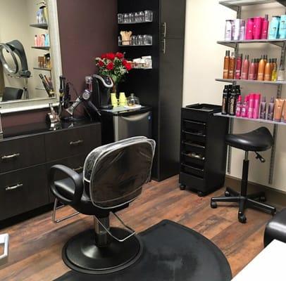 Fully customizable salon suites!