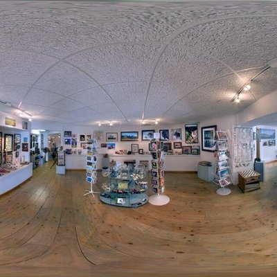 Fisheye panoramic of our retail store