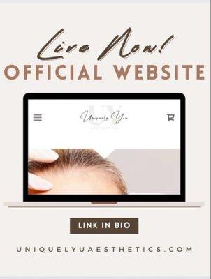 We have officially launched our website!!