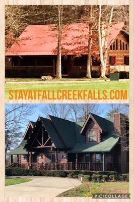 Plan your getaway today at Stayatfallcreekfalls.Com #fallcreekfallscabins #fallcreekfalls