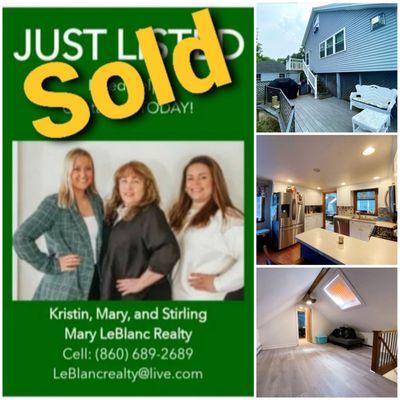 Just Sold in #TorringtonCt  Call Mary Leblanc Realty to sell your Home in Litchfield County 8603074554