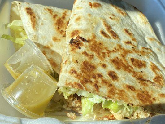 Chicken quesadilla