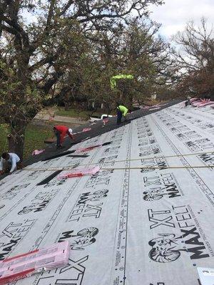 Roof Repair in Midtown, San Antonio, TX.