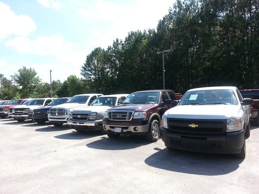 We always have a huge selection of trucks!