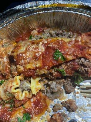 Meat lasagna