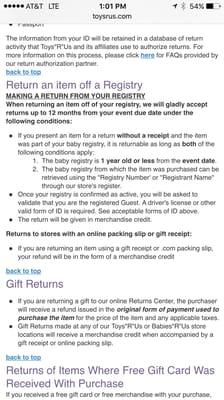 Return policy