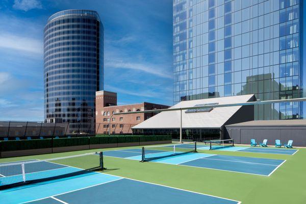 RoofTop Pickleball courts