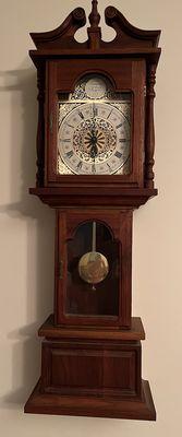 One of the two grandfather clocks that MY grandfather made by hand.