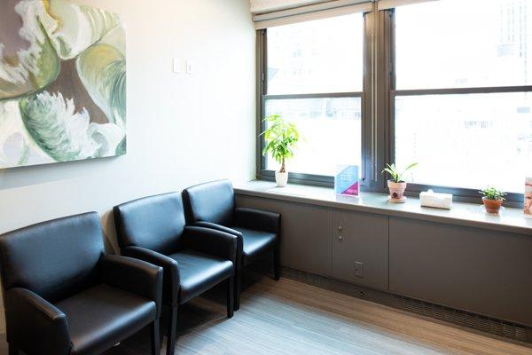 We stagger appointments to ensure you will always be the only person in the waiting room.