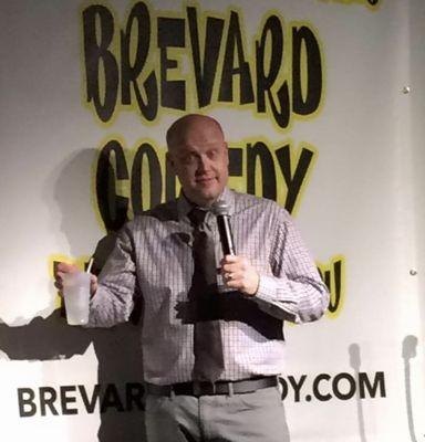 Only professional comics on the Brevard Comedy stage.