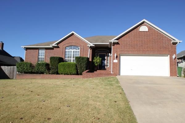 4 bed, 2 bath home in a great location close to shopping, dining, hospital, bypass and trail system. $206,500.