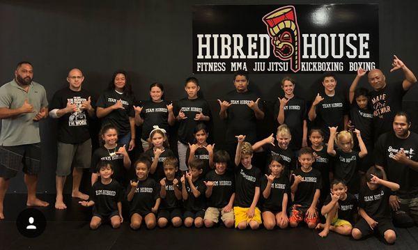 Join our kids kickboxing or jiu jitsu classes