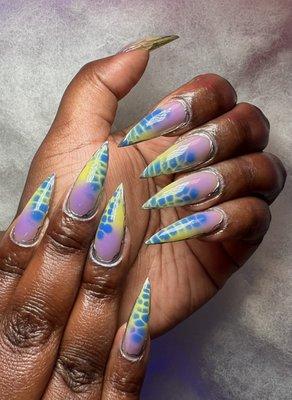 Gel X with designs