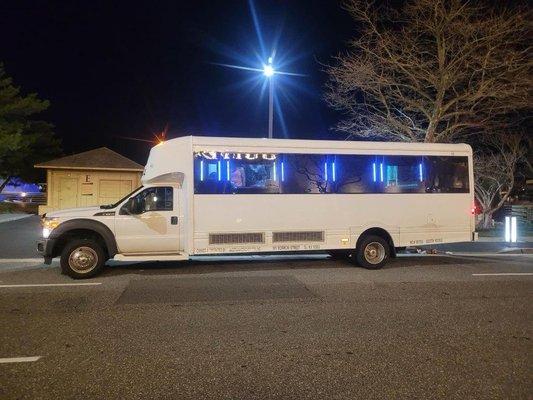 20 plus passengers party bus